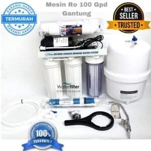 Mesin Ro 100 Gpd Gantung 5 Step