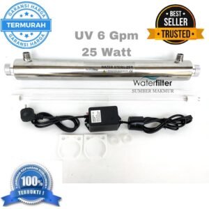 Uv 6 Gpm 25 Watt In Out 3/4