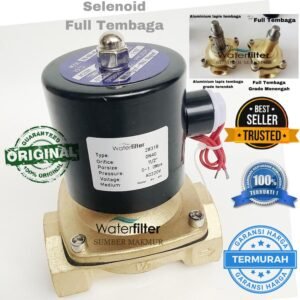Selenoid Valve Kuningan 1 1/2 Inch