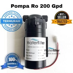 Pompa Ro 200 Gpd Water Filter - Satu Set