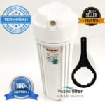 Housing Filter Air 1/4 Putih Solid