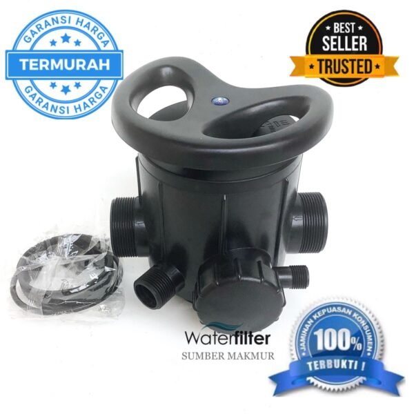 Kepala Tabung Softener 4 Inch Runxin