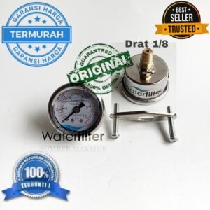 Pressure Gauge 10 Bar (Kg/Cm2) 150 Psi 40 mm 1/8