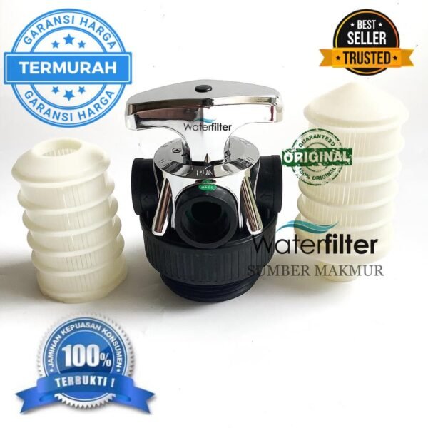 Kepala Frp 3 Way Manual Filter
