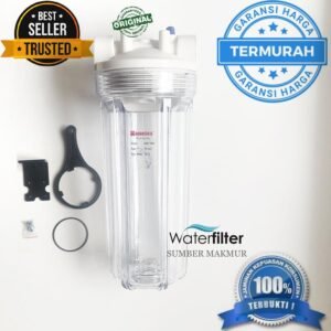 Housing Nanotec Clear 10 Inch In Out 1/2 Inch