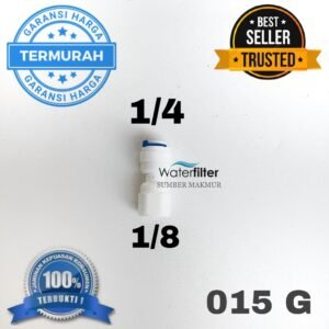 Fitting - Konektor Ro Lurus drat Dalam 1/8 Selang 1/4
