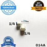 Fitting - Konektor Elbow Drat Dalam 1/4 Selang 1/4