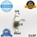 Fitting - Konektor Lurus Drat Dalam 1/2 Selang 3/8