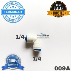 Konektor L / Elbow Tube 1/4 Tube 1/4