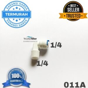 Konektor Elbow 1/4 Selang 1/4
